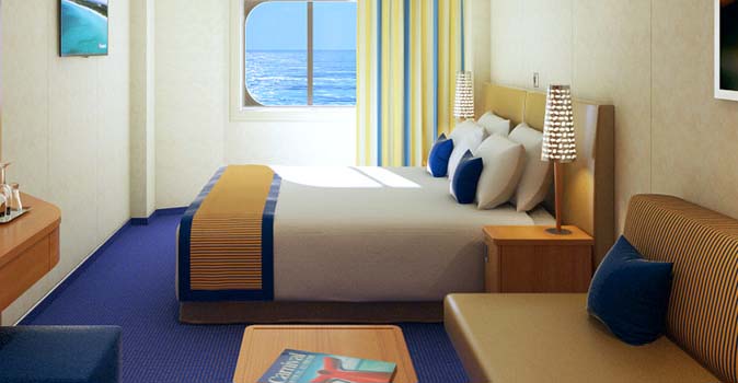 Carnival Victory dış kabin Carnival Victory dış kabin